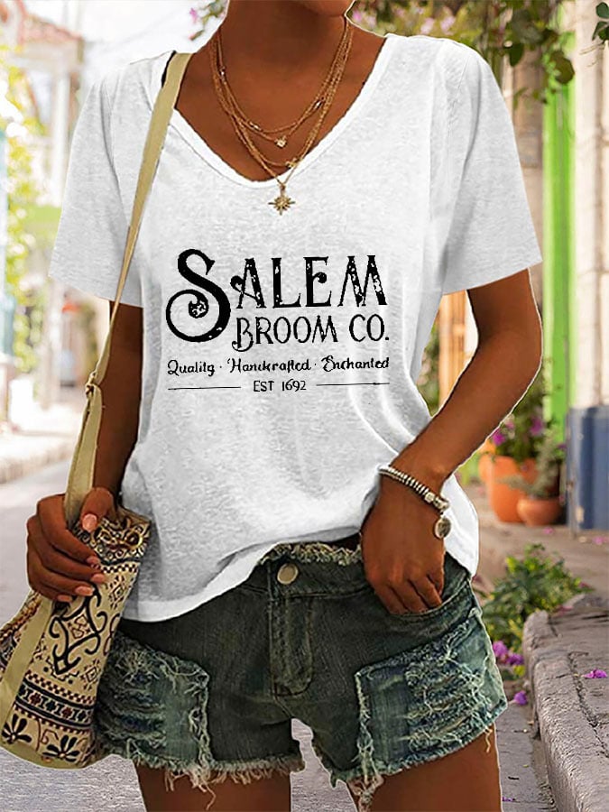 Fashion Print Short Sleeve T-Shirt