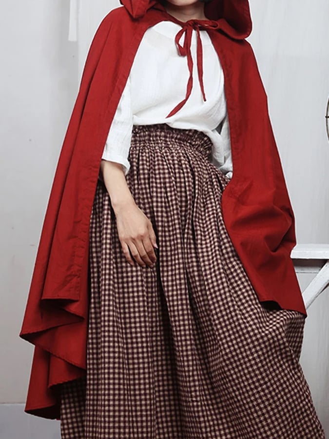 Women's Halloween Witch Cloak