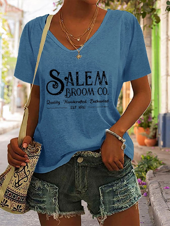 Fashion Print Short Sleeve T-Shirt