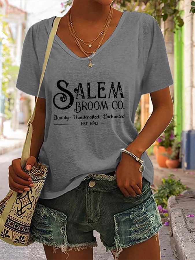 Fashion Print Short Sleeve T-Shirt